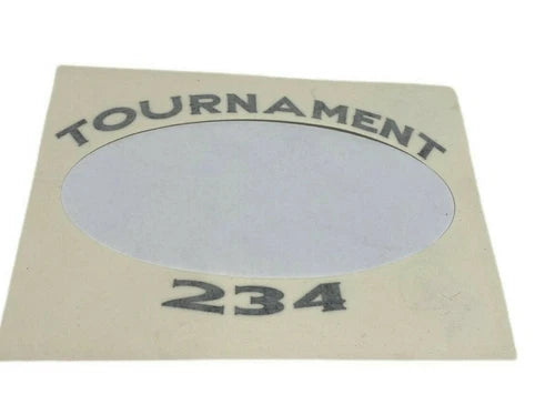 Sportsman Boats – Sportsman Boats "Tournament 234" Black Vinyl Decal – 6.2Q2G / T234