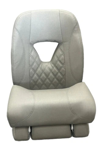 Sportsman Boats – Taco Marine/Sportsman 26" X 21" Gray Helm/ Captains Chair – 16B2 / 74749R