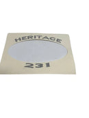 Sportsman Boats – Sportsman Boats "Heritage 231" Black Vinyl Decal – 6.2Q2G / H231