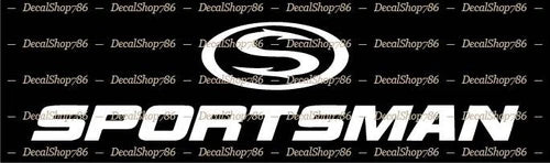 Sportsman Boats – Sportsman Boats Black/Silver Decal - 20 Island Bay – 6.2R3 / 70270G