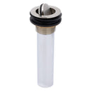 Ambassador Marine – 1 1/2 in Drain, Flip Drain no Overflow, Straight, 1 1/4 in Sweat Brushed Nickel – S01-0311-NP-R - Essenbay Marine