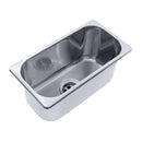 Ambassador Marine – Rectangle Sink Ultra-Mirror Finish, 304 Stainless Steel, 2 in Drain, SoundKOTE – S44-1610-UM-R - Essenbay Marine
