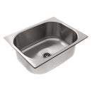 Ambassador Marine – Rectangle Sink Brushed Finish, 304 Stainless Steel, 2 in Drain, SUPER-SoundKOTE – S44-1732-BR-R - Essenbay Marine