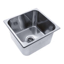 Ambassador Marine – Rectangle Sink Ultra-Mirror Finish, 304 Stainless Steel, 2 in Drain, SoundKOTE – S44-1831-UM-R - Essenbay Marine
