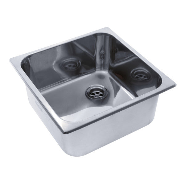 Ambassador Marine – Rectangle Sink Ultra-Mirror Finish, 304 Stainless Steel, 2 in Drain, SoundKOTE – S44-4614-UM-R