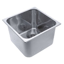 Ambassador Marine – Rectangle Sink Ultra-Mirror Finish, 304 Stainless Steel, 2 in Drain, SoundKOTE – S44-4914-UM-R - Essenbay Marine