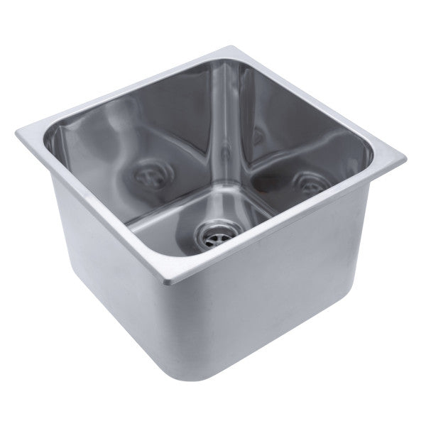 Ambassador Marine – Rectangle Sink Ultra-Mirror Finish, 304 Stainless Steel, 2 in Drain, SoundKOTE – S44-4914-UM-R