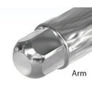 TACO Marine Striker Base (Pair) Gunnel Mount for 1-1/8" Outrigger F16-0212-F - Essenbay Marine