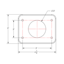 Taco Marine Grand Slam Backing Plate Sport Fishing / Outrigger Accessories BP-150BSY-320-1 - Essenbay Marine