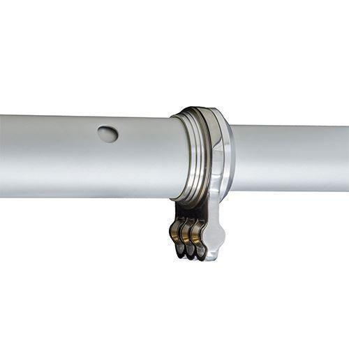 Taco Marine 18' Silver / Silver Deluxe Aluminum Outrigger Poles OT-0318HD-VEL - Essenbay Marine