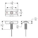 Taco Marine Rub Rail Mounted LED Navigation Light Set 3-3/8’’ F38-6602-1 - Essenbay Marine