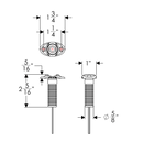 TACO Marine Surface Mount LED Side Navigation Light Set - 1-3/4" F38-6610D - Essenbay Marine