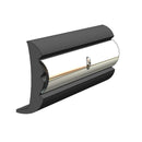 TACO Marine 1-5/8"X 5/8" 61' Flexible Rub Rail- Black V11-9798BKA61D - Essenbay Marine