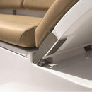 Taco Marine Seat Command Ratchet Hinge 9-3/8" SS (Pair) - Essenbay Marine