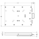 Taco Marine Low Profile Seat Slide Adjustable Kit M20-1013 - Essenbay Marine