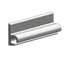 TACO Marine Rigid Vinyl Welt Track V25-9207WHA20 Artic White (5 Feet) 5' - Essenbay Marine