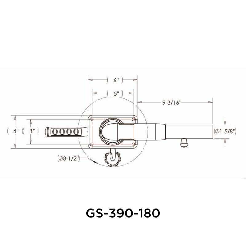 TACO Marine Combo Set OT-4200CF 20' Carbon Fiber Outrigger Poles and GS-390 Outrigger Mounts - Essenbay Marine