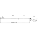 Telescopic Rod Holder Accessory for ShadeFin T10-3000-9 - Essenbay Marine