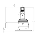 TACO Grand Slam GS-950BHC Black Out Series Electric Masthead Anchor Light - Essenbay Marine