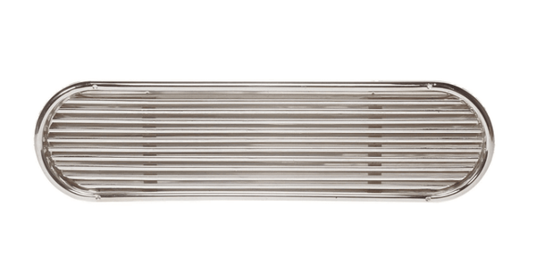 VETUS Louvred Air Suction Vent, Type SSVL Polished Stainless - Essenbay Marine