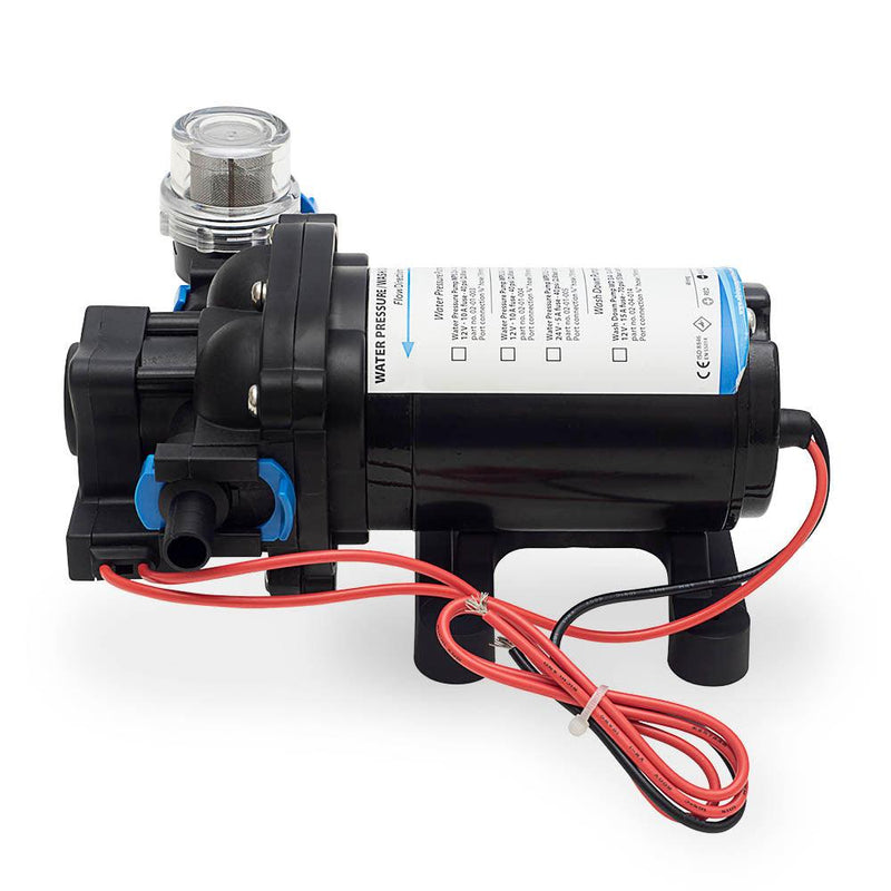 Albin Pump Marine Water Pressure Washdown Pump 12V 2.6 GPM 02-01-003 - Essenbay Marine