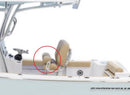 Sportsman Boats Standard Leaning Post Flip Up Bolsters - Essenbay Marine