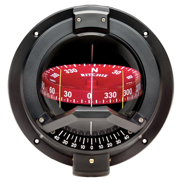 Ritchie BN-202 Navigator Compass - Bulkhead Mount - Black [BN-202] - Essenbay Marine