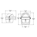 Ritchie B-51 Explorer Compass - Bracket Mount - Black [B-51] - Essenbay Marine