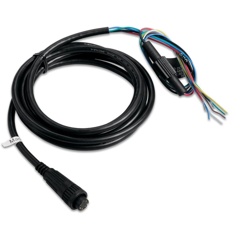 Garmin Power/Data Cable - Bare Wires f/Fishfinder 320C, GPS Series & GPSMAP Series [010-10083-00] - Essenbay Marine
