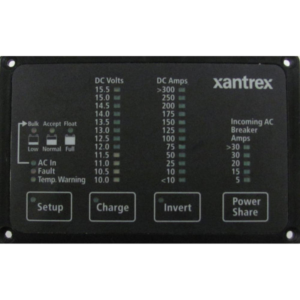 Xantrex Heart FDM-12-25 Remote Panel, Battery Status & Freedom Inverter/Charger Remote Control [84-2056-01] - Essenbay Marine