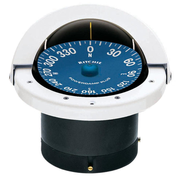 Ritchie SS-2000W SuperSport Compass - Flush Mount - White [SS-2000W] - Essenbay Marine