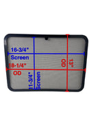 Jim Black Boat Hatch Screen 595-1217-SCN-09 - Essenbay Marine