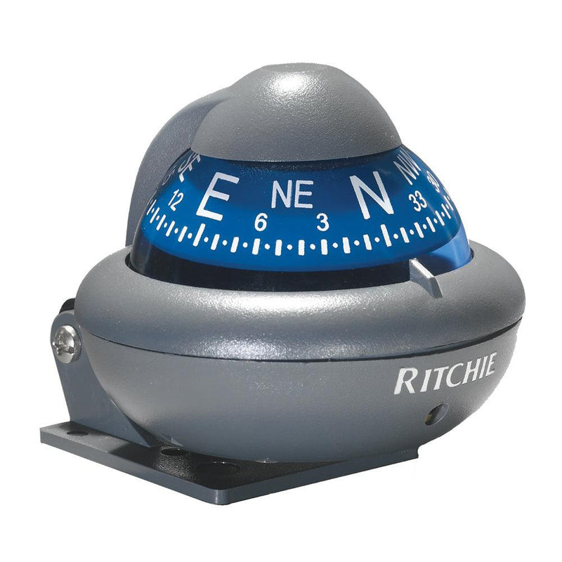Ritchie X-10-A RitchieSport Automotive Compass - Bracket Mount - Gray [X-10-A] - Essenbay Marine