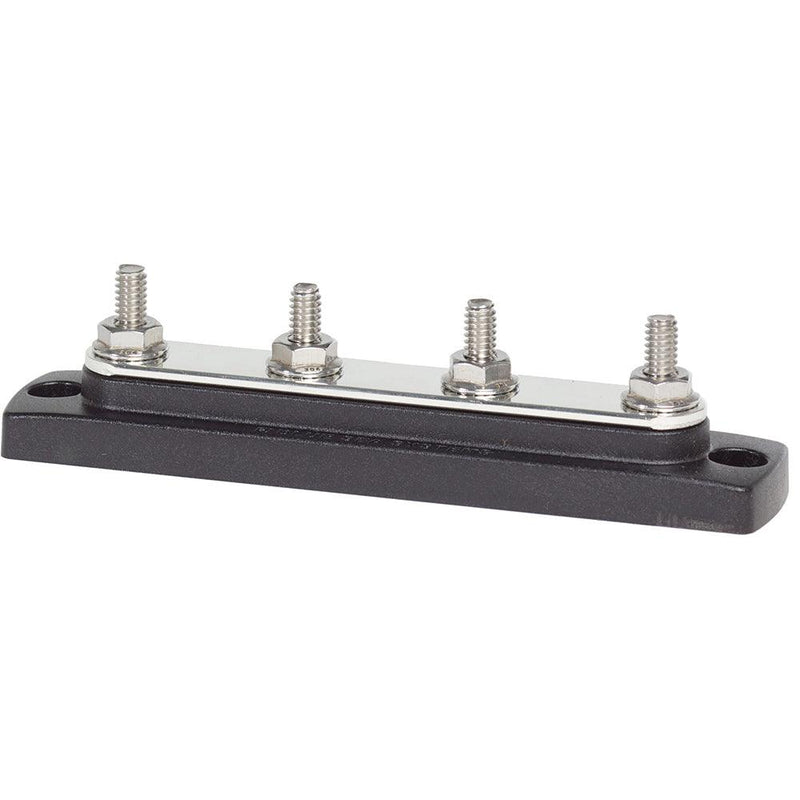 Blue Sea 2303 150AMP Common BusBar 4 x 1/4" Stud Terminal [2303] - Essenbay Marine