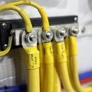 Blue Sea 2104 PowerBar 600AMP Cable Connector 4 x 3/8 16 Stud Terminal [2104] - Essenbay Marine