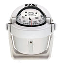 Ritchie B-51W Explorer Compass - Bracket Mount - White [B-51W] - Essenbay Marine