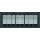 Blue Sea 8261 Waterproof Panel 8 Position - Slate Grey [8261] - Essenbay Marine