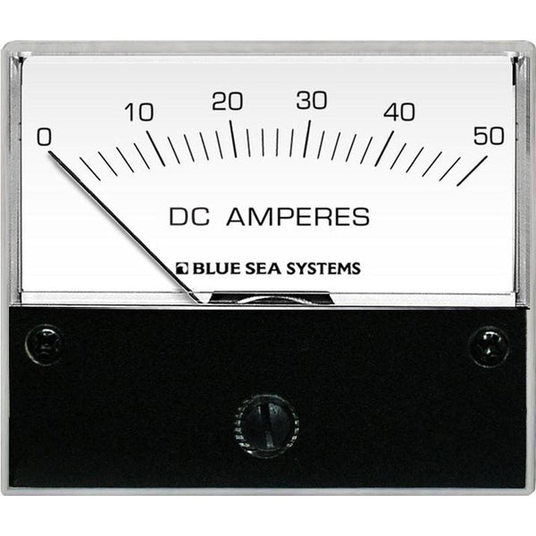 Blue Sea 8022 DC Analog Ammeter - 2-3/4 Face, 0-50 AMP DC [8022] - Essenbay Marine