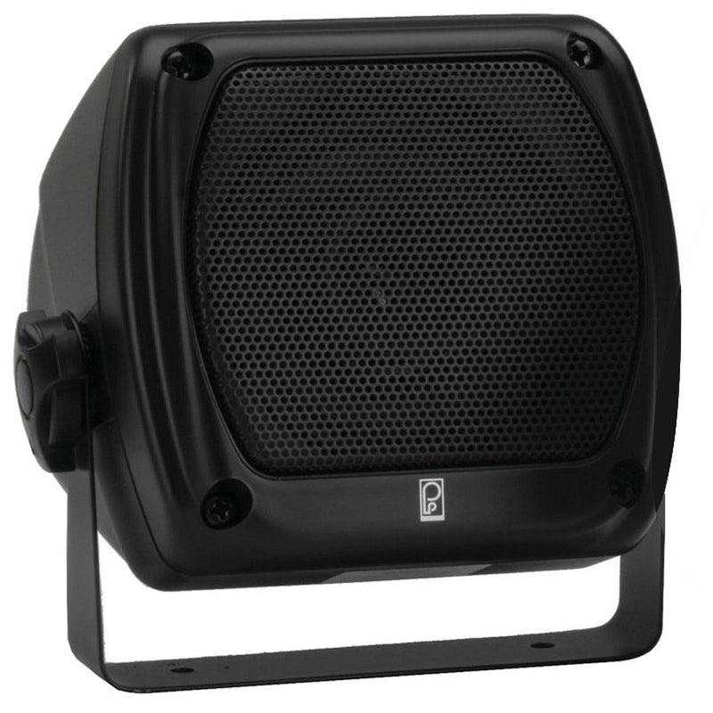 Poly-Planar MA-840 80 Watt Subcompact Box Speaker - Black [MA840B] - Essenbay Marine