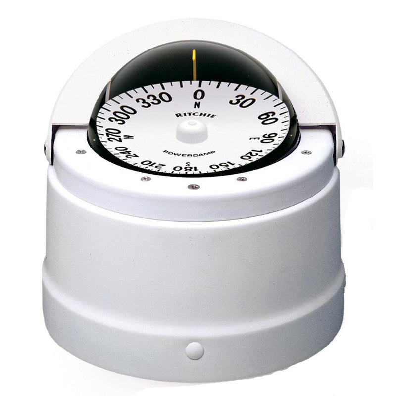 Ritchie DNW-200 Navigator Compass - Binnacle Mount - White [DNW-200] - Essenbay Marine