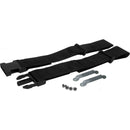 Taco Marine L10-1004 Black Nylon Leaning Post Cooler Strap and Stainless Steel Brackets - Essenbay Marine