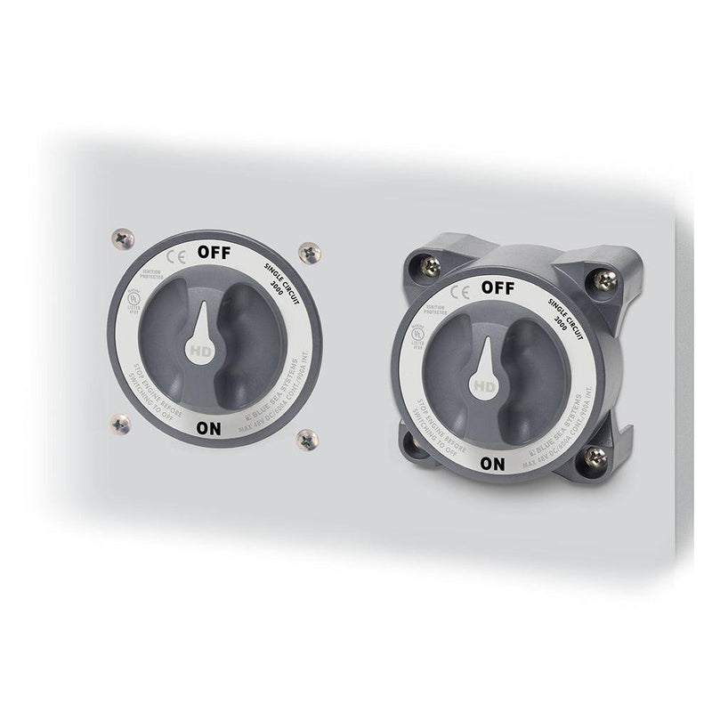 Blue Sea 3001 HD-Series Battery Switch Single Circuit ON/OFF w/AFD [3001] - Essenbay Marine