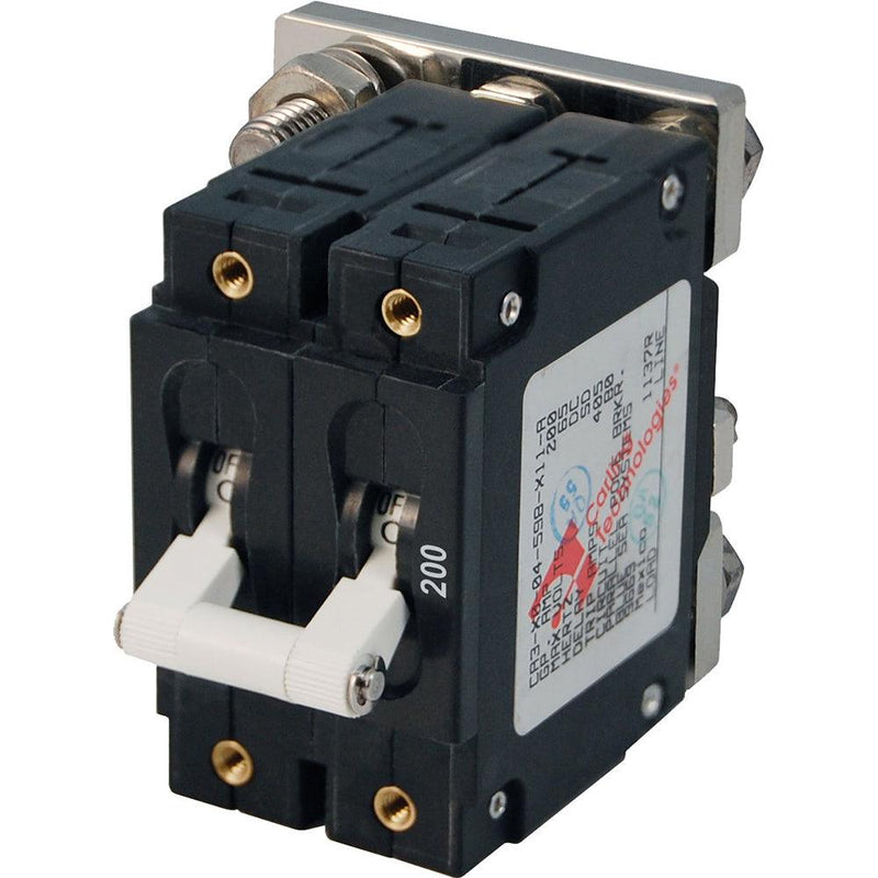 Blue Sea 7269 200A Double Pole Circuit Breaker [7269] - Essenbay Marine