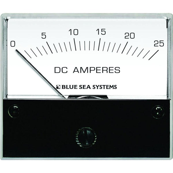 Blue Sea 8005 DC Analog Ammeter - 2-3/4" Face, 0-25 Amperes DC [8005] - Essenbay Marine