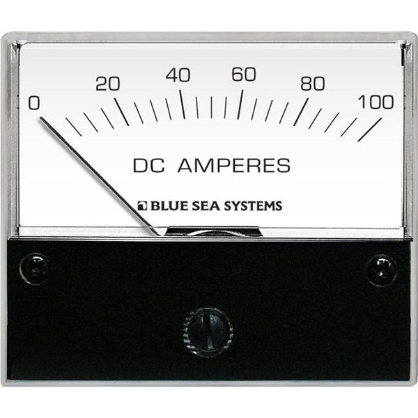 Blue Sea 8017 DC Analog Ammeter - 2-3/4" Face, 0-100 Amperes DC [8017] - Essenbay Marine