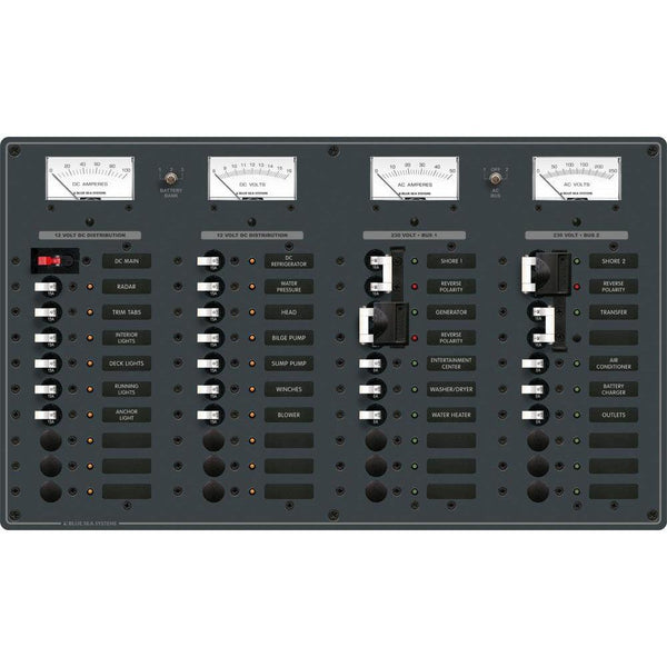 Blue Sea 8186 AC 2 Sources + 12 Positions/DC Main + 19 Positions [8186] - Essenbay Marine