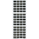 Blue Sea 8214 Black Small Format Label Kit - 60 Labels [8214] - Essenbay Marine
