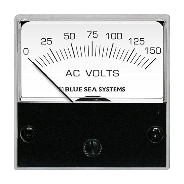 Blue Sea 8244 AC Analog Micro Voltmeter - 2" Face, 0-150 Volts AC [8244] - Essenbay Marine