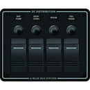 Blue Sea 8372 Water Resistant 4 Position - Black - Horizontal Mount Panel [8372] - Essenbay Marine