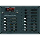 Blue Sea 8403 DC Panel 13 Position w/ Multimeter [8403] - Essenbay Marine